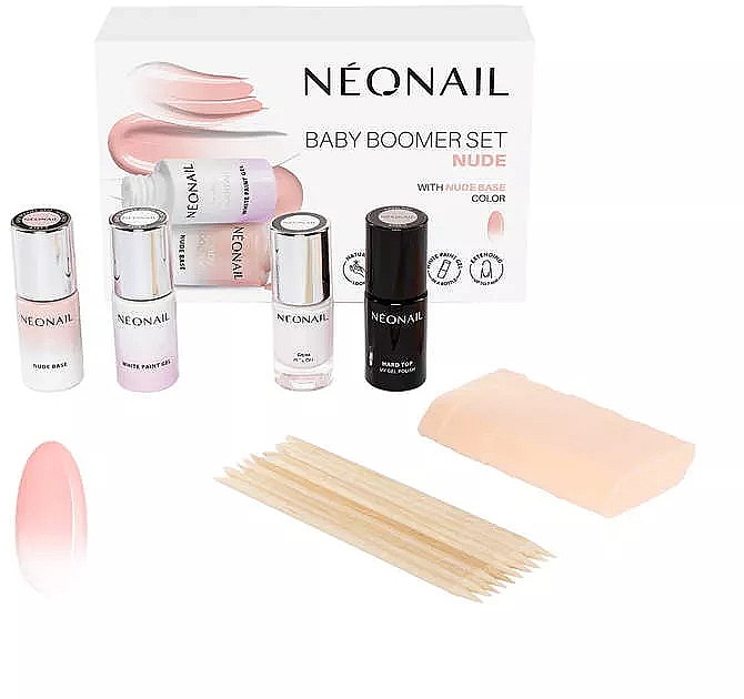 Kosmetikset aus 6 Produkten - NeoNail Professional Baby Boomer Set Nude — Bild N1