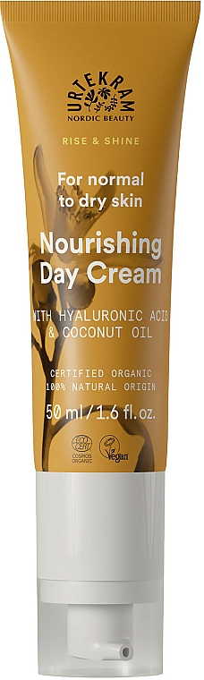 Nährende Tagescreme mit Hyaluronsäure und Kokosnussöl - Urtekram Spicy Orange Blossom Nourishing Day Cream — Bild N1