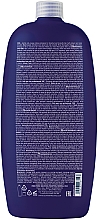 Shampoo mit Anti-Orangestich-Effekt für natürliches und behaldeltes mittelbraunes und braunes Haar - AlfaParf Milano Semi Di Lino Brunette Intense Anti-Orange Low Shampoo — Bild N2