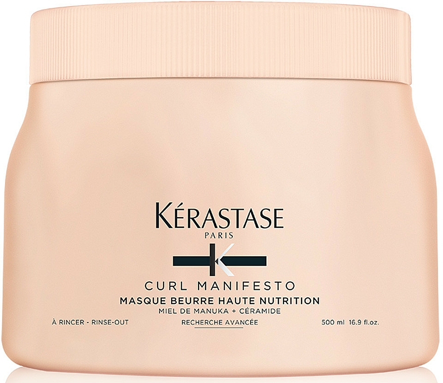 Nährende Haarmaske mit Manuka-Honig und Ceramiden für lockiges Haar - Kerastase Curl Manifesto Masque Nutrition — Bild N2