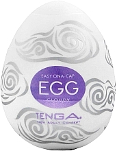 Düfte, Parfümerie und Kosmetik Dehnbarer Masturbator in Eiform mit wolkenförmiger Struktur - Tenga Egg Cloudy