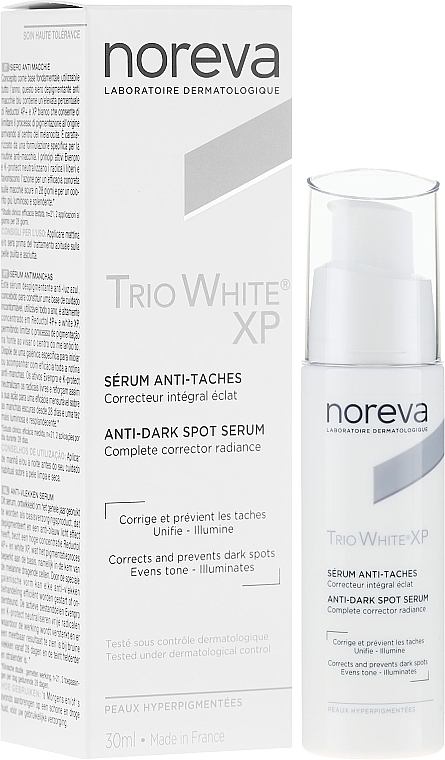 Serum gegen Pigmentflecken - Noreva Laboratoires Trio White XP Anti-Dark Spot Serum — Bild N1