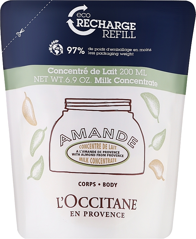 Straffende Milch für die Körperhaut - L'Occitane Almond Milk Concentrate (refill) — Bild N1