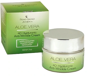 Gesichtscreme gegen Falten mit Aloe Vera - Primo Bagno Aloe Vera 4D Hyaluronic Anti-Wrinkle Cream  — Bild N1
