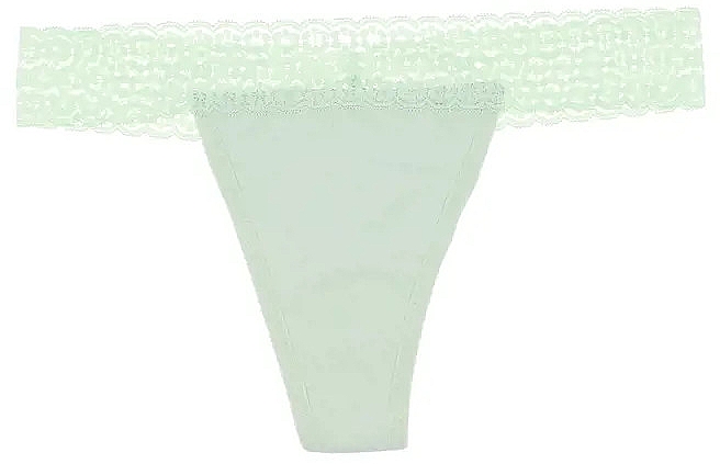 Menstruations-Tanga-Höschen grün - Platanomelon Kiwitas Tanga Encage Menstrual Briefs — Bild N1