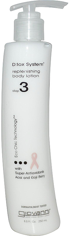 Körperlotion - Giovanni D:Tox System Replenishing Body Lotion Step 3 — Bild N1