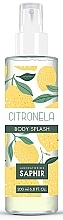 Duftwasser Citronella - Saphir Parfums Citronela Body Splash — Bild N1