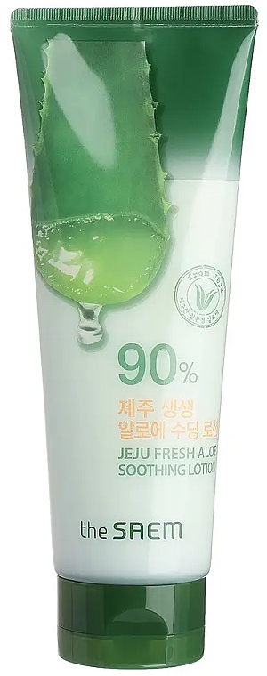 Körperlotion mit Aloe Vera Extrakt - The Saem Jeju Fresh Aloe Soothing Lotion — Bild N1