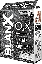 Düfte, Parfümerie und Kosmetik Zahnaufhellungsstreifen mit Aktivkohle - BlanX O3X Whitening Strips Black