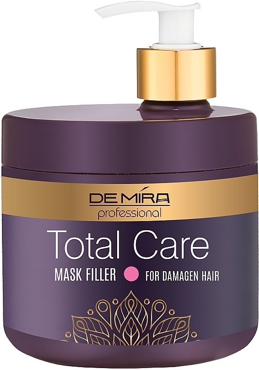 Füllermaske für geschädigtes Haar - DeMira Professional Total Care Mask Filler For Damaged Hair — Bild N1