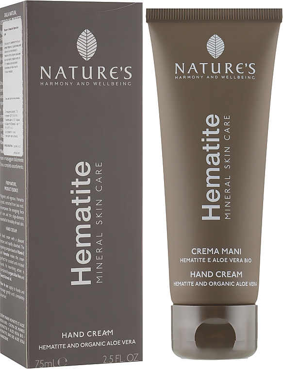 Handcreme - Nature's Hematite Mineral Skin Care Crema — Bild N1