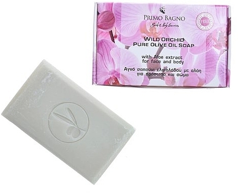 Feste Olivenseife Wilde Orchidee - Primo Bagno Wild Orchid Pure Olive Oil Soap — Bild N1