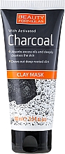 Düfte, Parfümerie und Kosmetik Tiefenreinigende Gesichtsmaske mit Aktivkohle - Beauty Formulas Charcoal Clay Mask