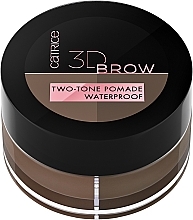 Düfte, Parfümerie und Kosmetik Augenbrauen-Pomade - Catrice Two Tone Brow Pomade 3D Brow