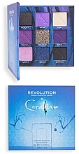 Lidschattenpalette - Makeup Revolution X Coraline The Secret Door Eyeshadow Palette  — Bild N2