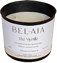 Duftkerze Blaubeertee (Refill) - Belaia The Myrtille Scented Candle Wax Refill — Bild N2