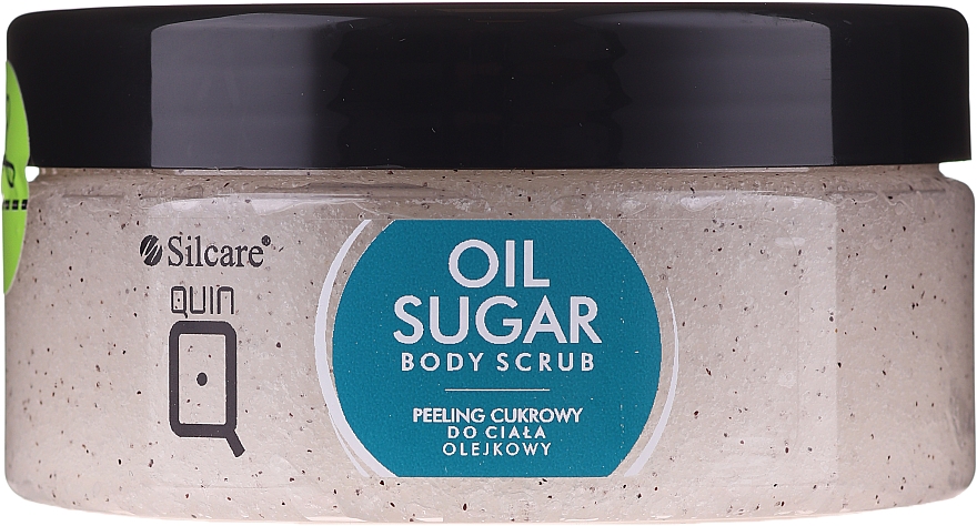 Natürliches Zuckerkörperpeeling mit Rizinus-, Pfirsich- und Avocadoöl - Silcare Quin Sugar Body Peel Oil — Foto N2