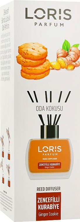 Raumerfrischer Lebkuchen - Loris Parfum Exclusive Ginger Cookie Reed Diffuser — Bild N1