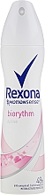 Düfte, Parfümerie und Kosmetik Deospray Antitranspirant - Rexona Biorythm Deodorant Spray