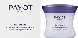 Düfte, Parfümerie und Kosmetik Verjüngende Gesichtscreme - Payot Supreme Sublimating Youth Cream 