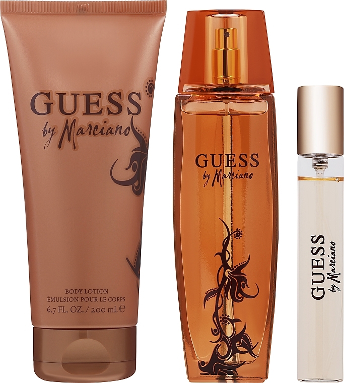 Geschenkset (Eau de Parfum 100 ml + Eau de Parfum 15 ml + Bodylotion 200 ml) - Guess by Marciano — Bild N2