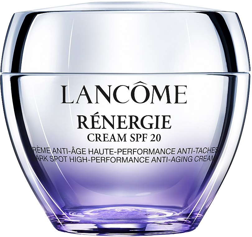 Anti-Aging-Gesichtscreme gegen Altersflecken mit Hyaluronsäure und Leinextrakt - Lancome Renergie Cream SPF 20 — Bild N1