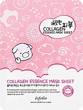 Düfte, Parfümerie und Kosmetik Feuchtigkeitsspendende und nährende Tuchmaske mit Kollagen - Esfolio Pure Skin Colagen Essence Mask Sheet