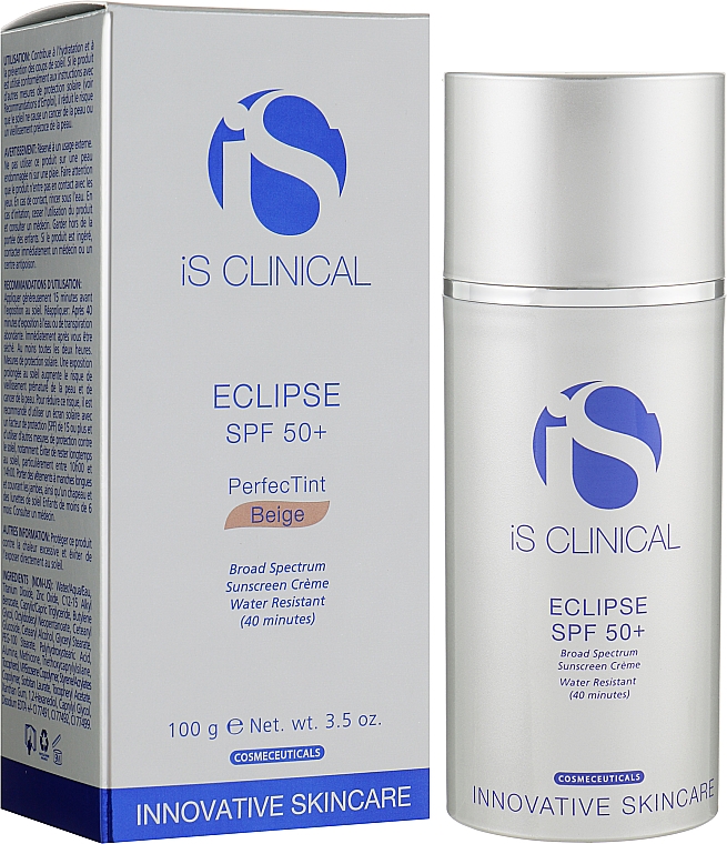 Sonnenschutzcreme beige - iS Clinical Eclipse PerfecTint Beige SPF50+ — Bild N2