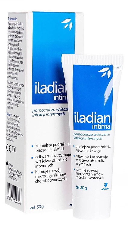 Intimhygienegel für den Körper - Aflofarm Iladian Intima — Bild N1