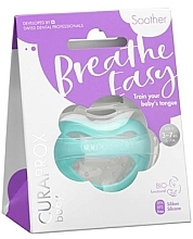 Schnuller Größe 2 türkis - Curaprox Baby Soother Breathe Easy — Bild N1