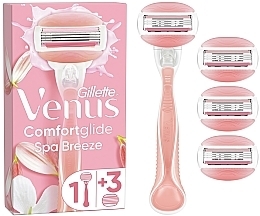 Rasierer mit 4 Ersatzklingen - Gillette Venus Spa Breeze — Bild N4