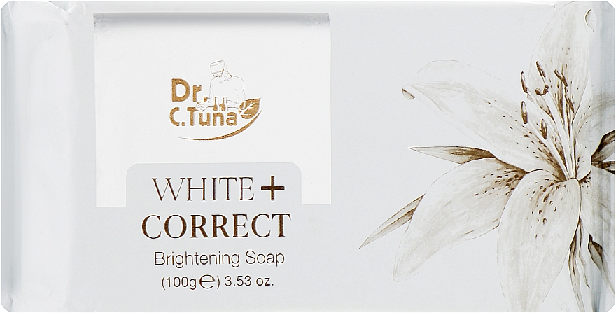 Aufhellende Gesichtsseife - Farmasi Dr. Tuna White + Correct — Bild N1