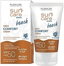 Düfte, Parfümerie und Kosmetik Sonnenschutzbasis - Floslek Sun Care Derma Comfort Cream SPF 50