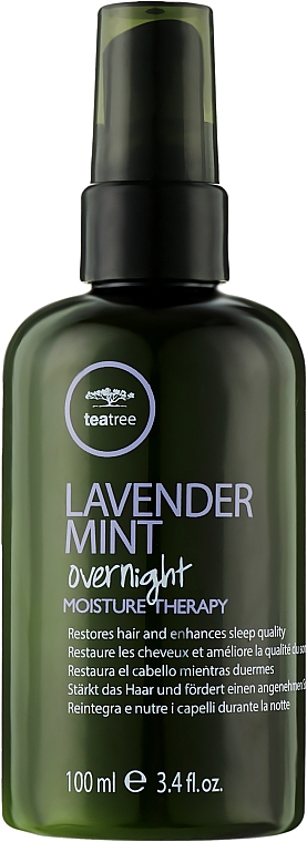 Revitalisierendes und feuchtigkeitsspendendes Haarschaum - Paul Mitchell Tea Tree Lavender Mint Overnight Moisture Therapy — Bild N1