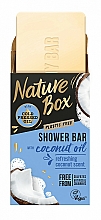 Düfte, Parfümerie und Kosmetik Feste Seife mit Kokosnussöl - Nature Box Coconut Oil Shower Bar