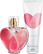 Düfte, Parfümerie und Kosmetik Avon Lov U - Duftset (Eau de Parfum 50 ml + Körperlotion 125 ml) 