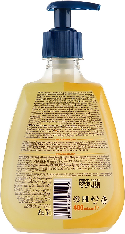 Flüssige Glycerinseife - Teo Milk Rich Tete-a-Tete Sunny Gerber Liquid Soap — Bild N2