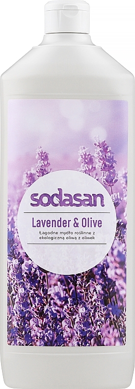 Flüssigseife Olive und Lavendel - Sodasan Liquid Lavender-Olive Soap — Bild N5