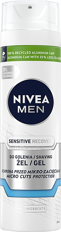 Rasiergel für empfindliche Haut - NIVEA MEN Shaving Gel — Bild N1