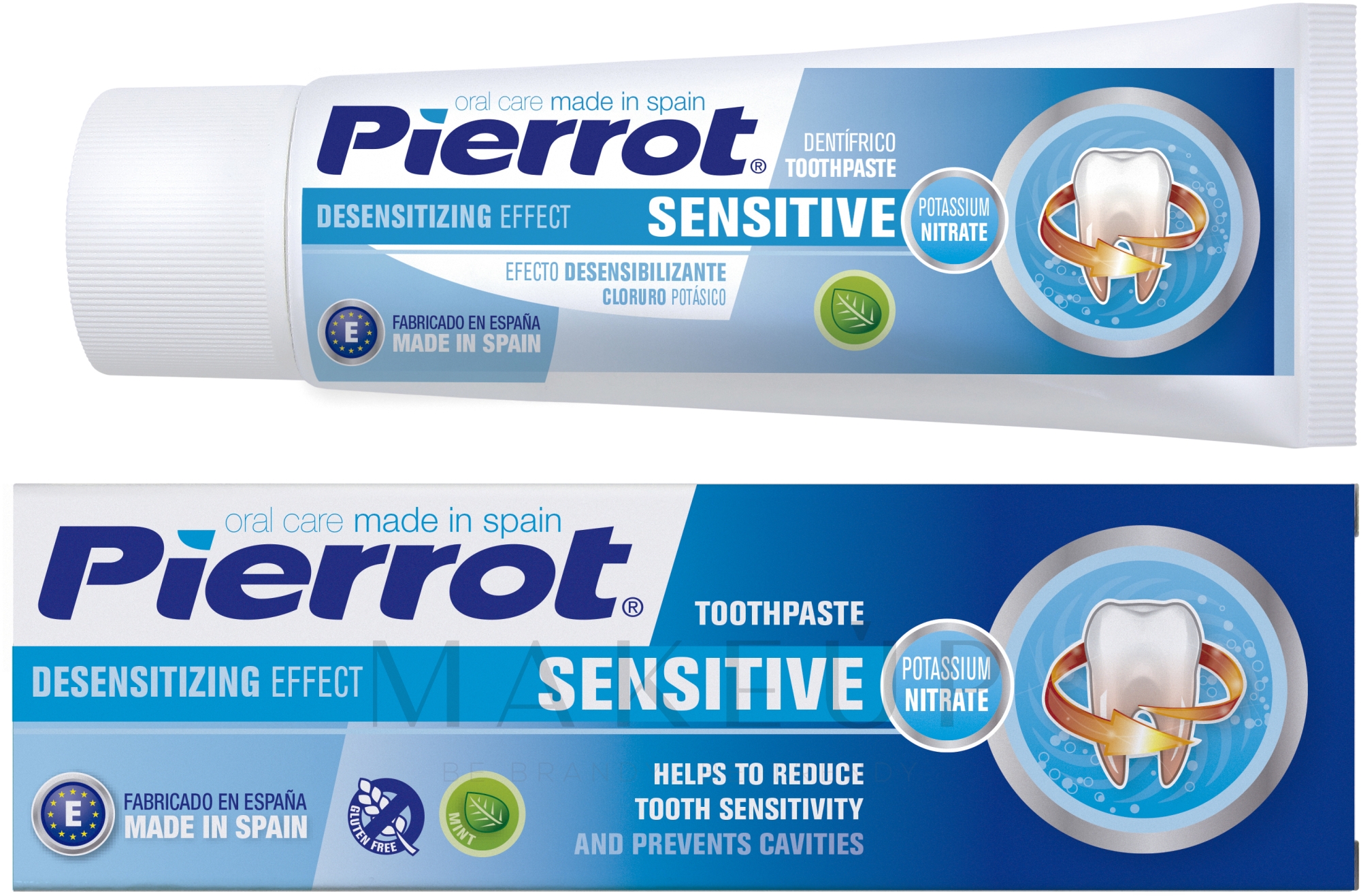 Zahnpasta für empfindliche Zähne - Pierrot Sensitive Toothpaste  — Bild 75 ml