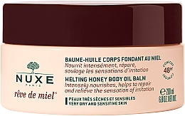 Körperöl-Balsam aus Honig für trockene und empfindliche Haut - Nuxe Reve de Miel Melting Honey Body Oil Balm — Bild N1