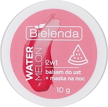Düfte, Parfümerie und Kosmetik Lippenbalsam-Maske Wassermelone - Bielenda Lip Care Sleeping Mask 