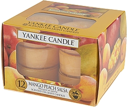 Teelichter Mango Peach Salsa - Yankee Candle Mango Peach Salsa Tea Light Candles — Bild N5