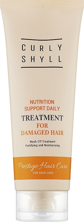 Maske-Conditioner für die tägliche Anwendung bei geschädigtem Haar - Curly Shyll Nutrition Support Daily Treatment  — Bild N2