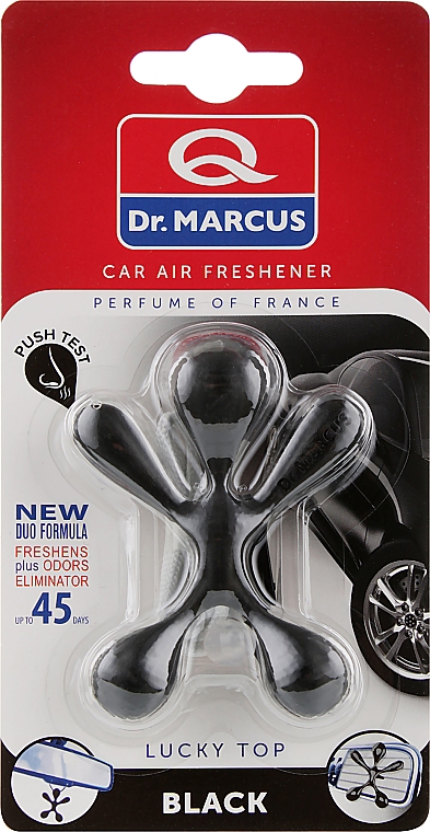 Zapach do samochodu Black - Dr.Marcus Lucky Top Black — Bild N1