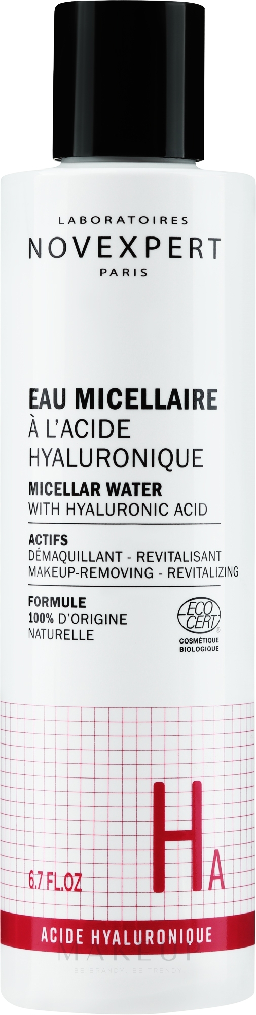 Mizellenwasser mit Hyaluronsäure - Novexpert Hyaluronic Acid Micellar Water — Bild 200 ml NEW