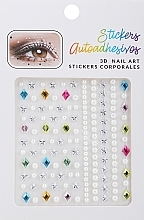Nagelsticker mehrfarbig - Lolita Accessories 3D Nail Art Stickers  — Bild N1