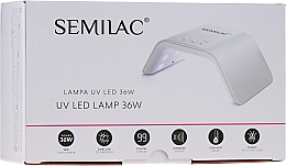 Düfte, Parfümerie und Kosmetik UV/LED Lampe 36 Watt weiß - Semilac
