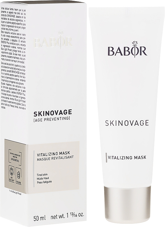 Belebende Gesichtsmaske mit Vitamin C für müde und fahle Haut - Babor Skinovage Vitalizing Mask — Bild N1