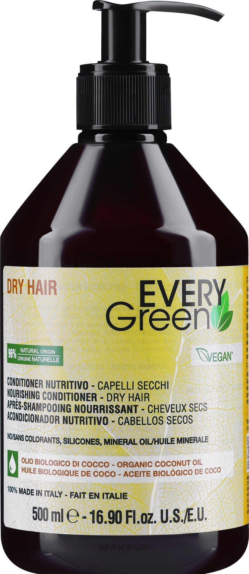 Pflegende Haarspülung für trockenes Haar - EveryGreen Dry Hair Nutritive Conditioner — Bild 500 ml